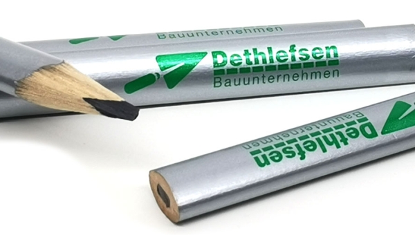 Zimmermannsbleistifte bedrucken