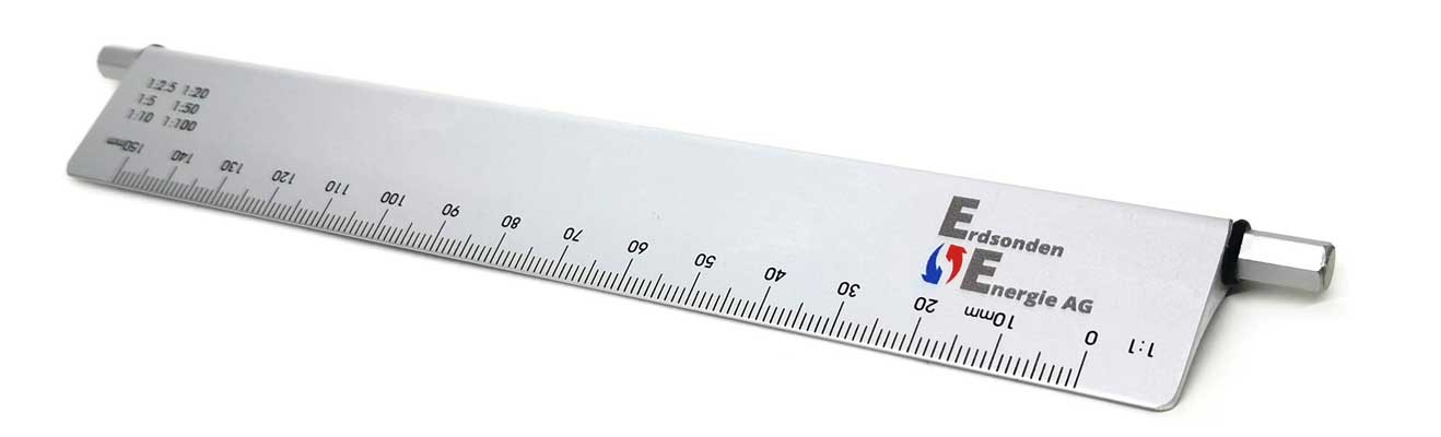 Druck individueller Werbelineale